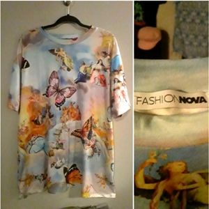 Fashion Nova XL Unisex Famous Art InspiredTeeshirt